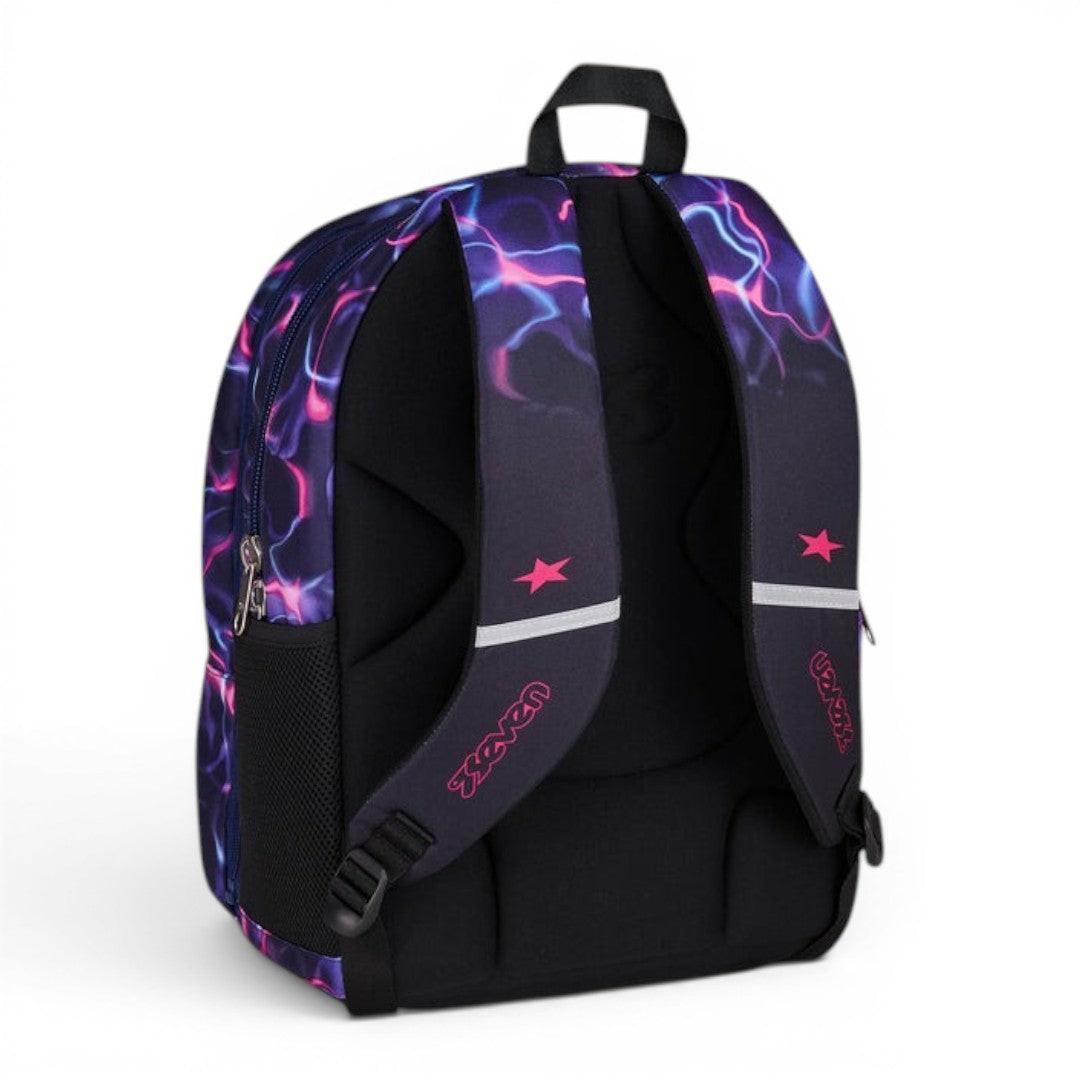 Zaino scuola Seven Dual Detach Electricvibe Girl.