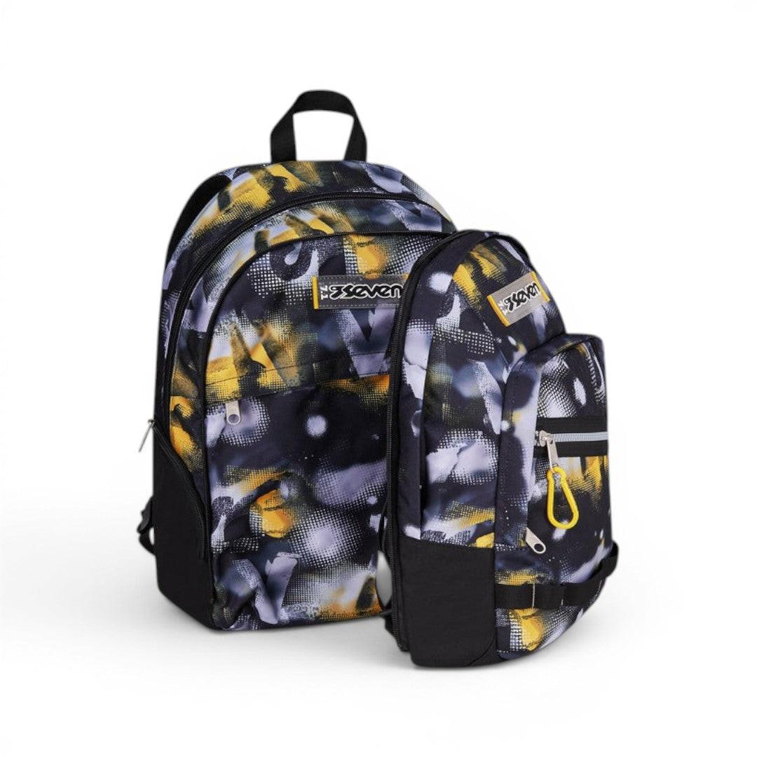 Zaino scuola Seven Dual Detach Golden Paint 200102646-822.