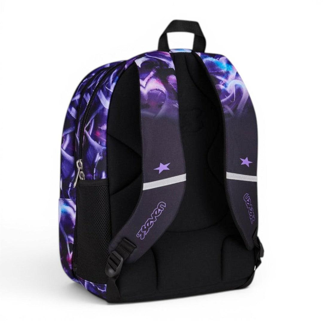 Zaino scuola Seven Dual Detach LovePass capiente uso quotidiano.