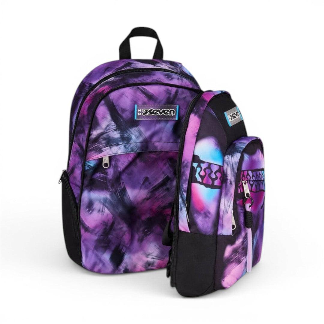Zaino scuola Seven Dual Detach Pink Fusion 200102654-349