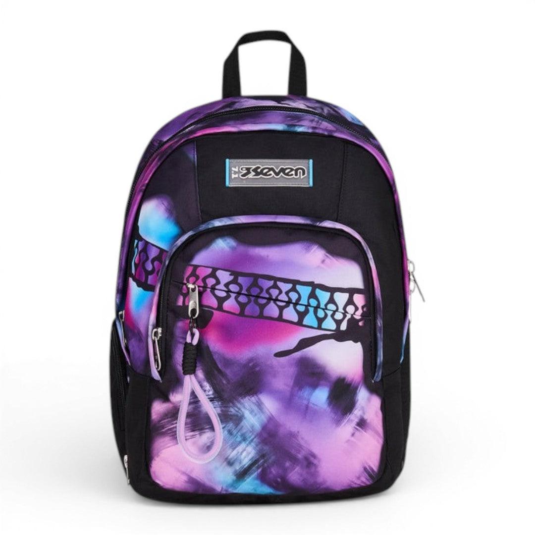 Zaino scuola Seven Dual Detach Pink Fusion 200102654-349