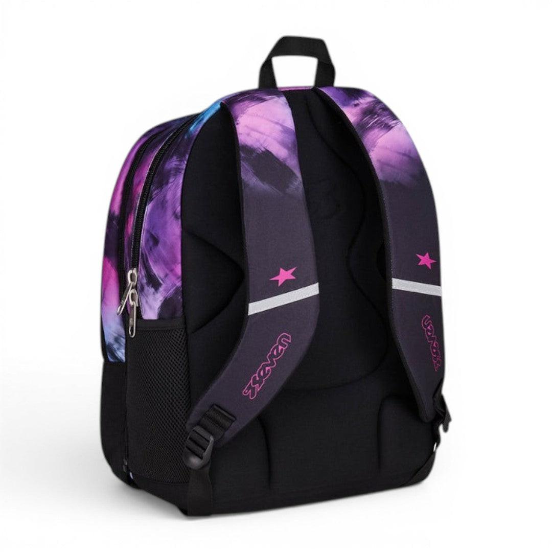 Zaino scuola Seven Dual Detach Pink Fusion 200102654-349