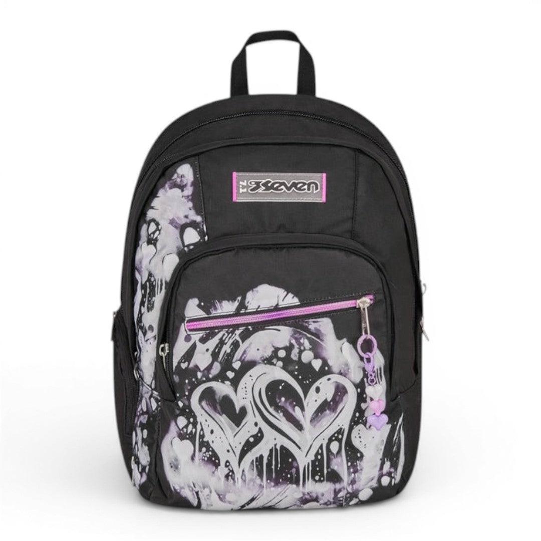 Zaino scuola Seven Dual Detach Plumpy Line Girl 200102662-899.
