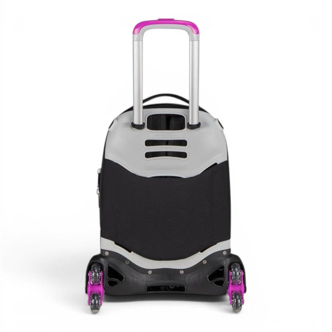 Trolley scuola Seven SJ Jack 8 ruote Plumpy Line Girl.