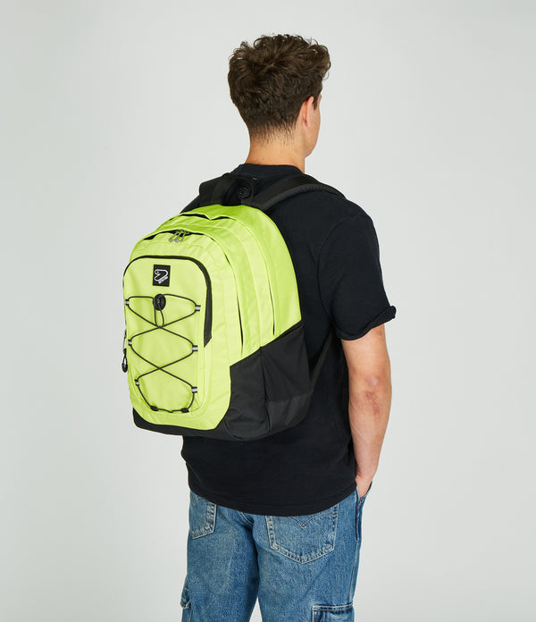 Zaino Seven TECH – Riciclato, Capiente e Porta PC (Giallo)