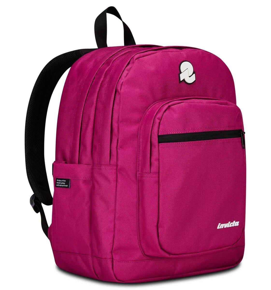 Zaino Invicta Jelek Plain: Eleganza e Funzionalità per Ogni Giorno Rosa - Quiscuola