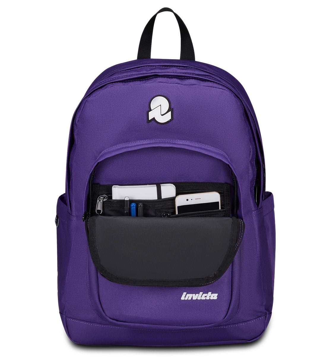 Zaino Invicta Jelek Plain: Eleganza e Funzionalità per Ogni Giorno Viola - Quiscuola