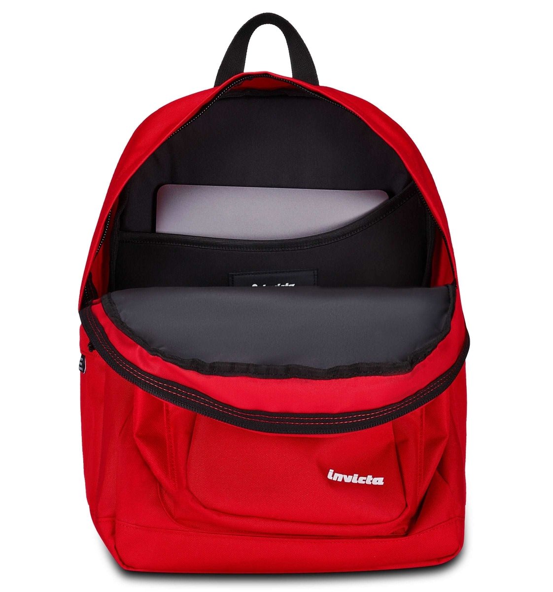Zaino Invicta Jelek Plain: Eleganza e Funzionalità per Ogni Giorno Rosso - Quiscuola