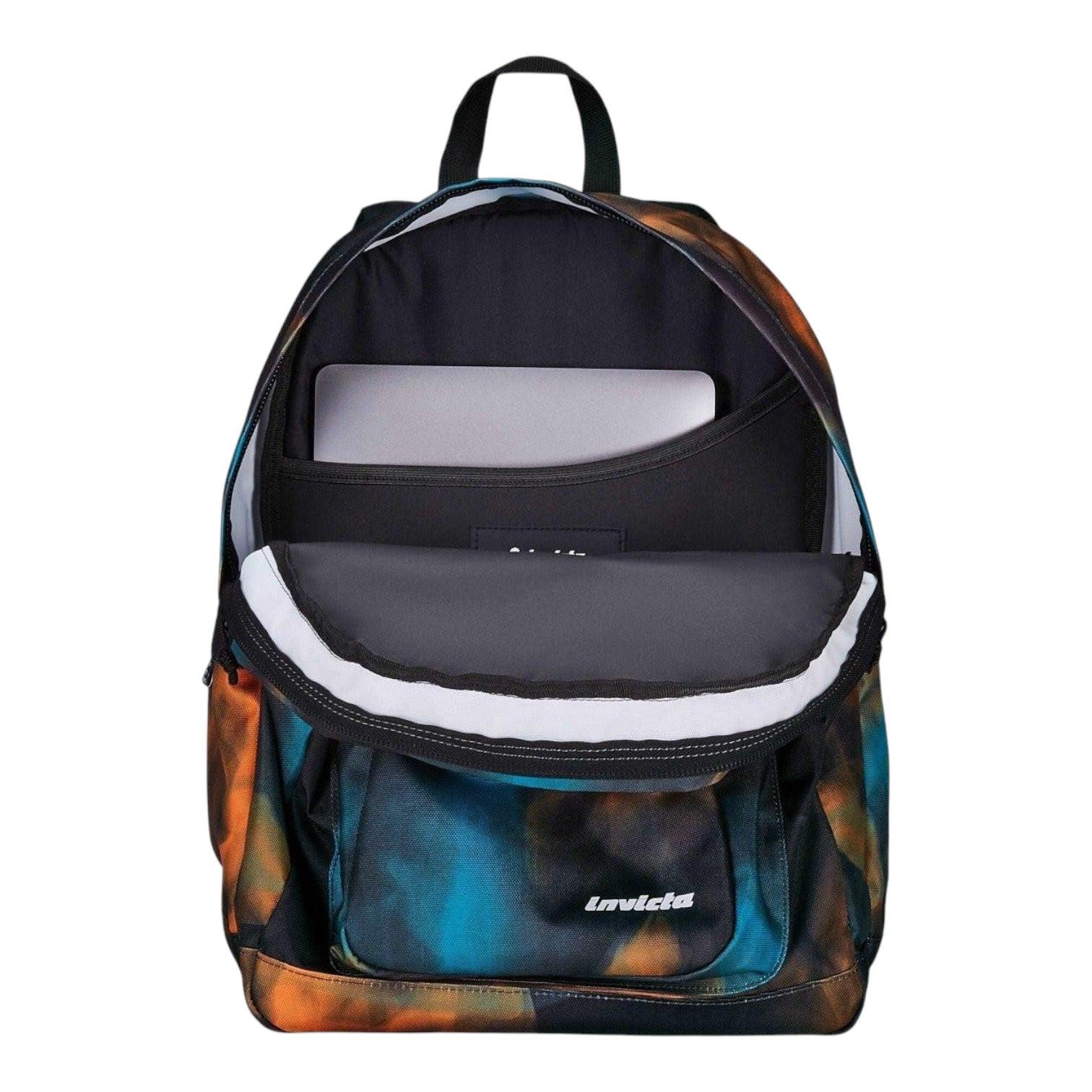 Zaino Invicta Jelek Fantasy 34L grafica colorata scuola.