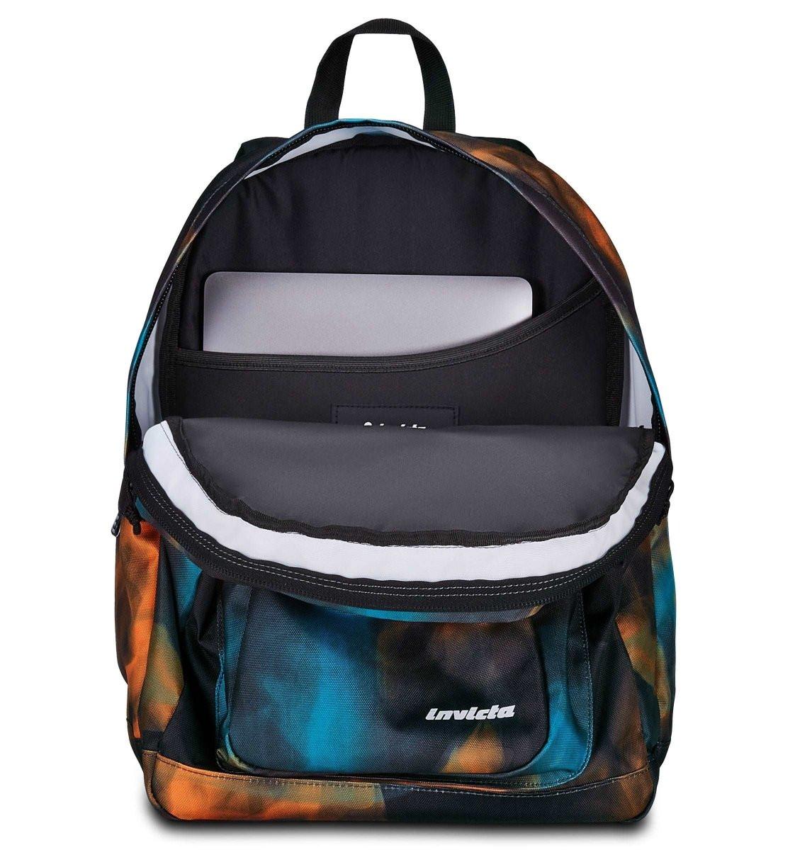 Zaino Invicta Jelek Fantasy 34L grafica colorata scuola.