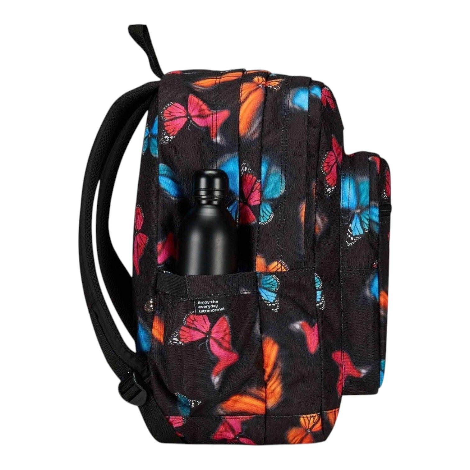 Zaino Invicta Jelek Fantasy - 34 Litri Design Farfalle.