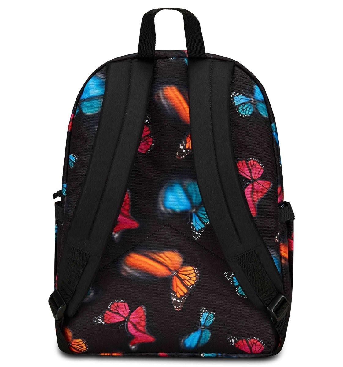 Zaino Invicta Jelek Fantasy - 34 Litri Design Farfalle.