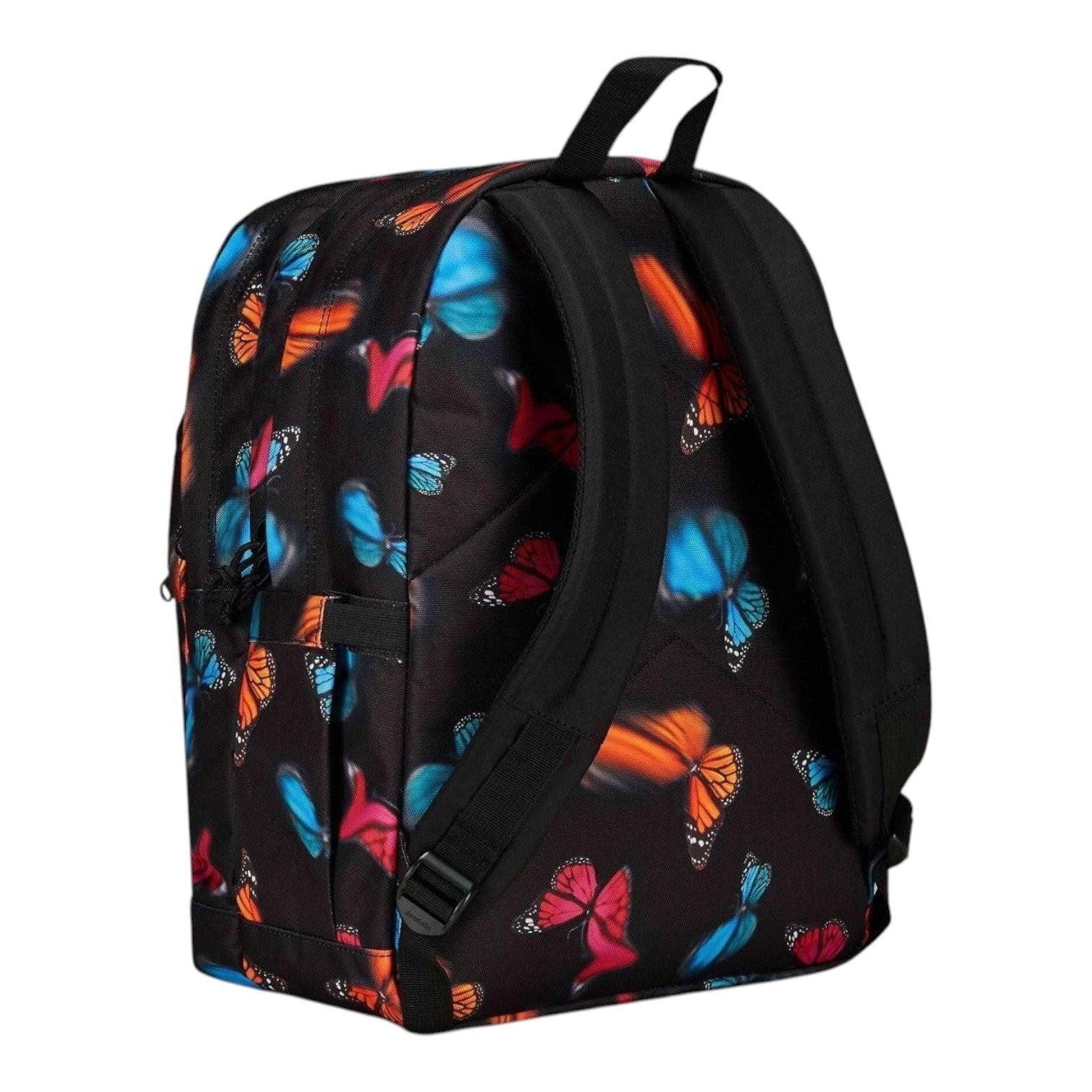 Zaino Invicta Jelek Fantasy - 34 Litri Design Farfalle.