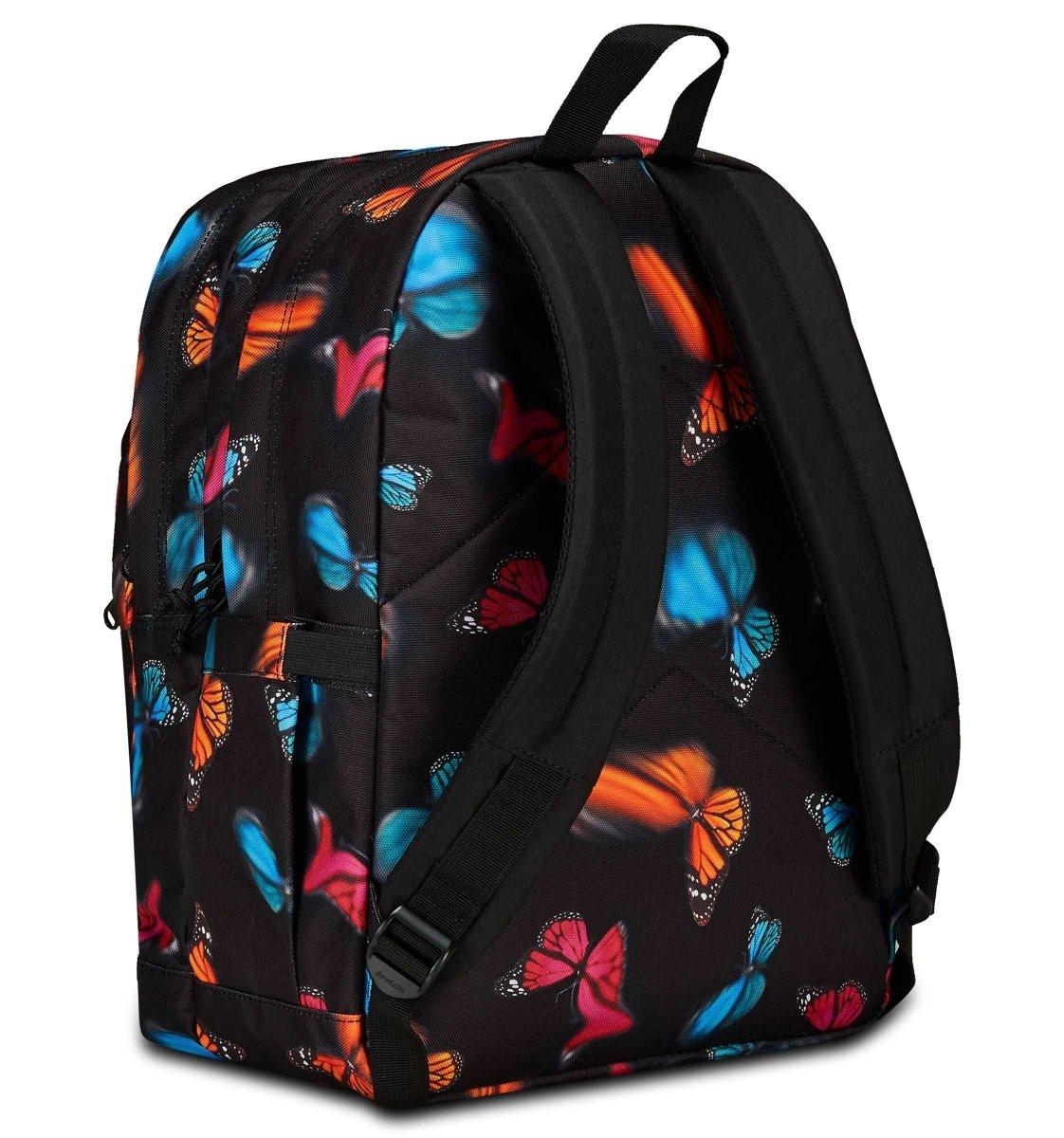 Zaino Invicta Jelek Fantasy - 34 Litri Design Farfalle.