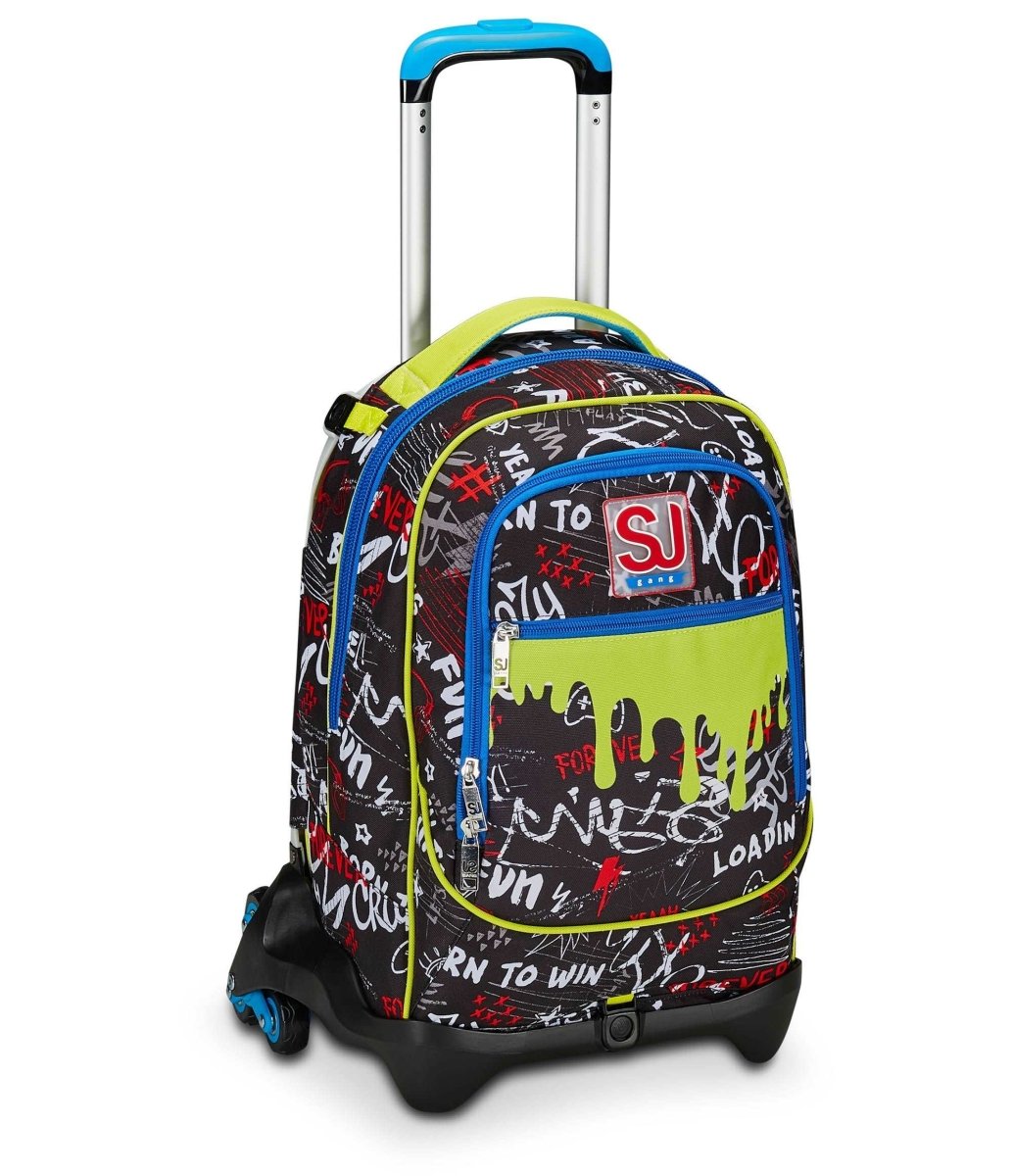 Trolley Jack 3 Ruote Born to Fun di Seven: Il Compagno di Viaggio Ideale per Gli Studenti - Quiscuola