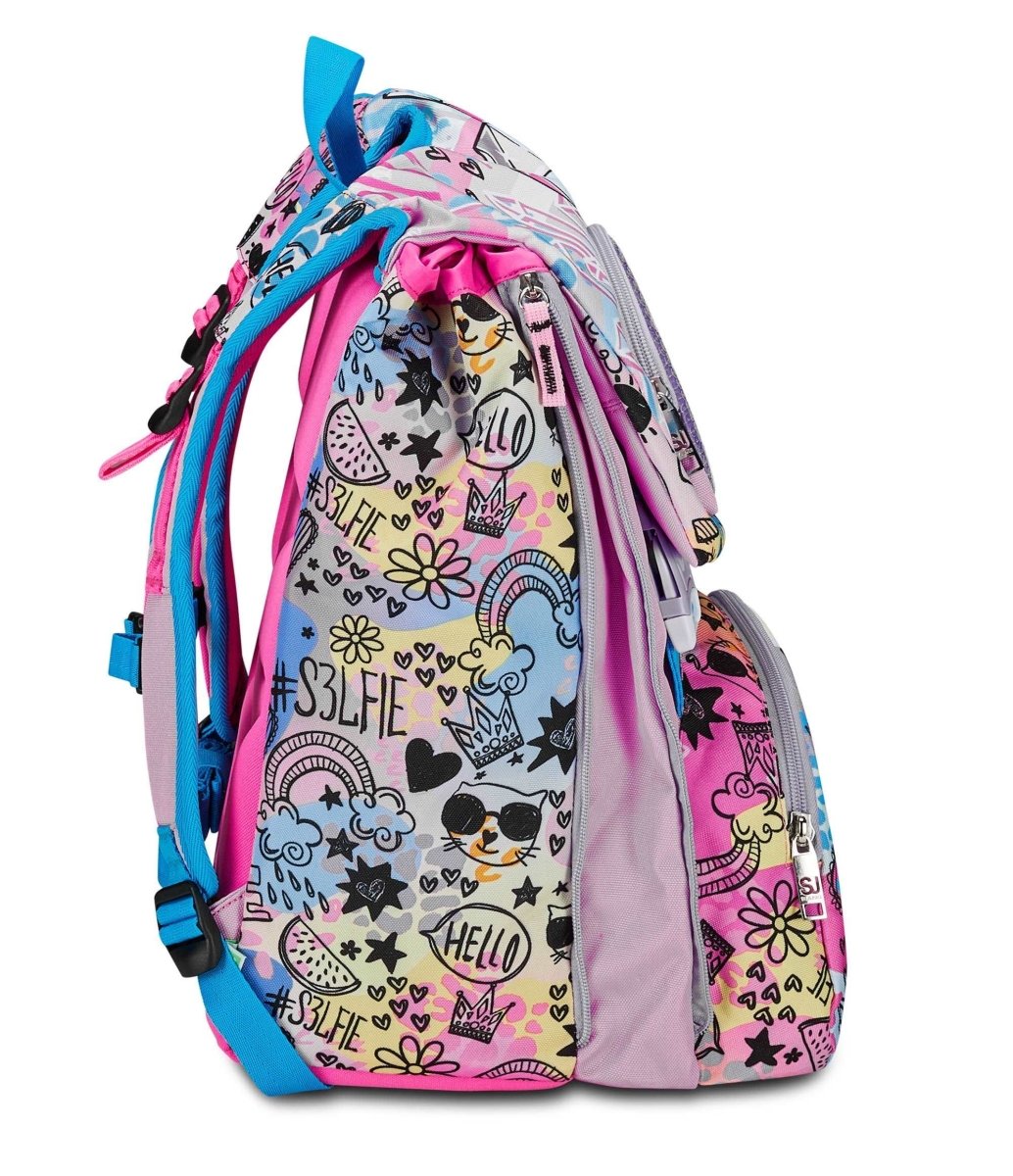 Zaino Estensibile Big ColorJam di Seven: Un Arcobaleno di Funzionalità per la Scuola - Quiscuola