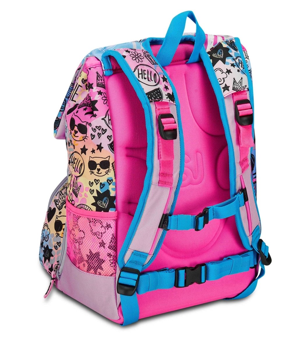 Zaino Estensibile Big ColorJam di Seven: Un Arcobaleno di Funzionalità per la Scuola - Quiscuola