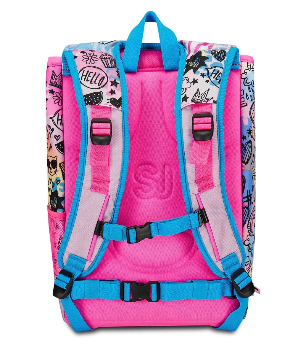 Zaino Estensibile Big ColorJam di Seven: Un Arcobaleno di Funzionalità per la Scuola - Quiscuola