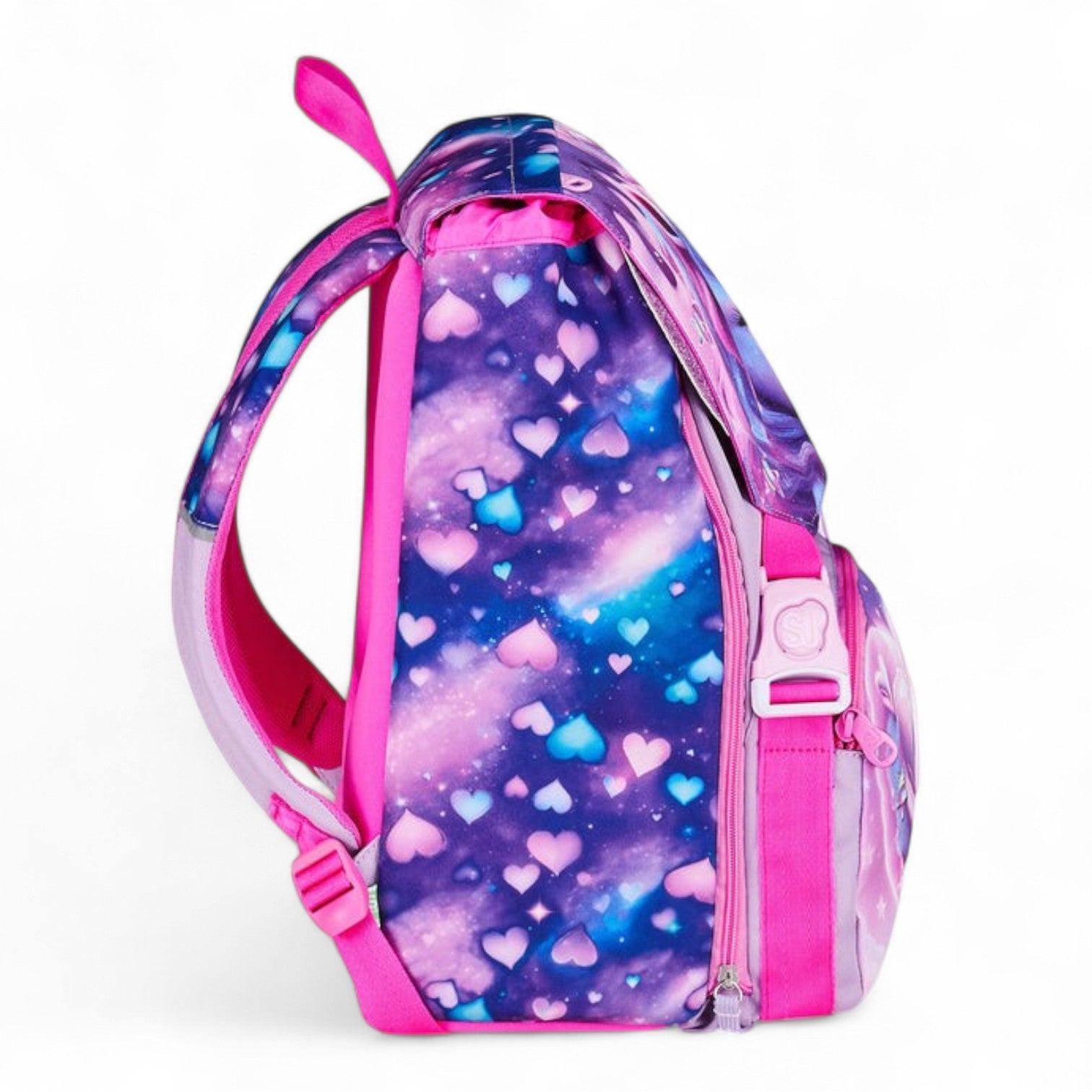 Zaino scuola Seven SJ Big estensibile Pixie Unicorn.