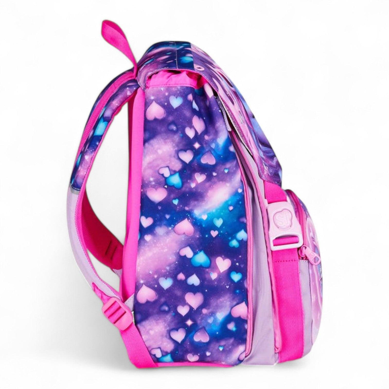 Zaino scuola Seven SJ Big estensibile Pixie Unicorn.