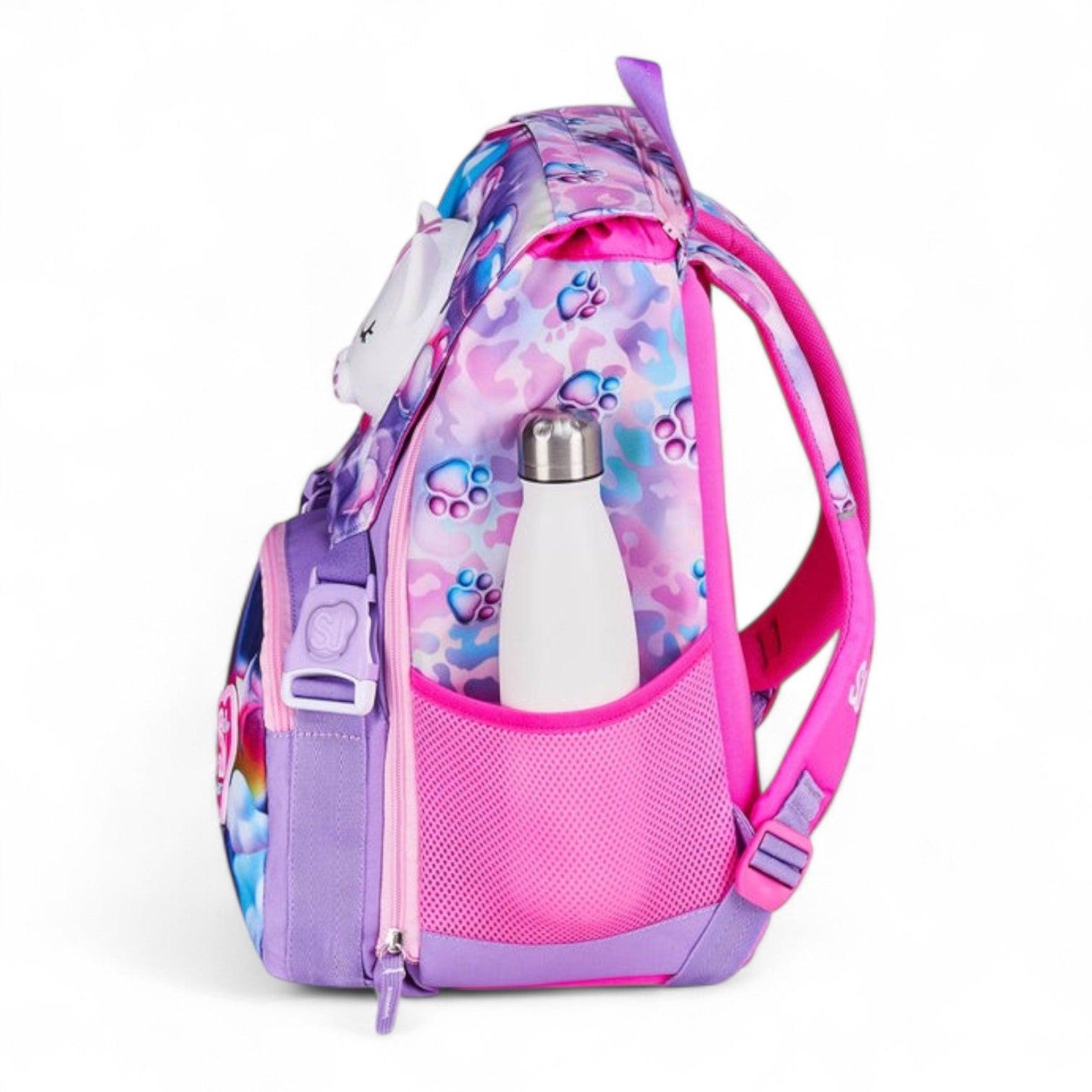 Zaino scuola Seven SJ Big estensibile Glowcat.