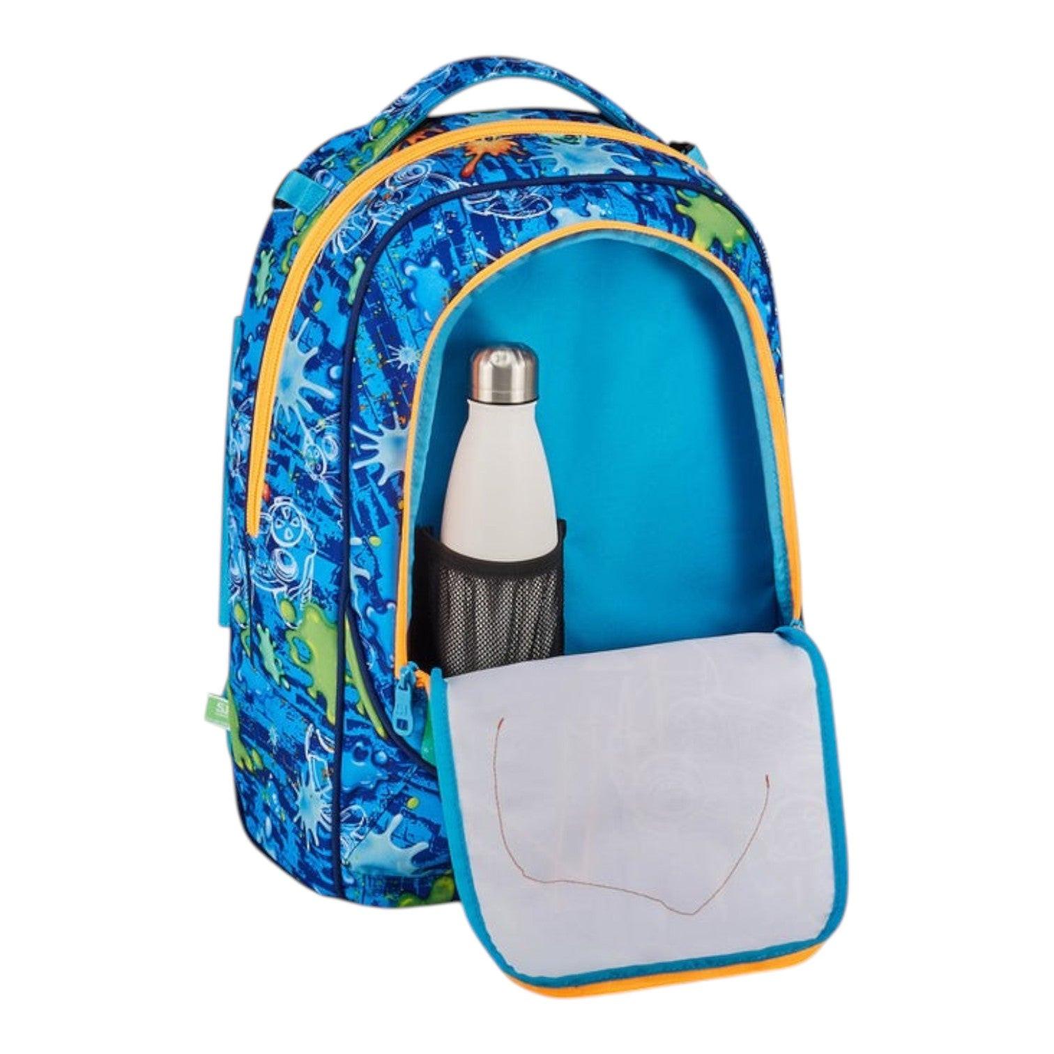 Trolley scuola Seven SJ Jack 8 ruote Joyful Pins Boy.