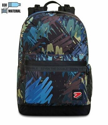 Zaino Seven REVERSIBILE THE DOUBLE STROKE BRUSH - Versatile e Eco - Friendly - Quiscuola