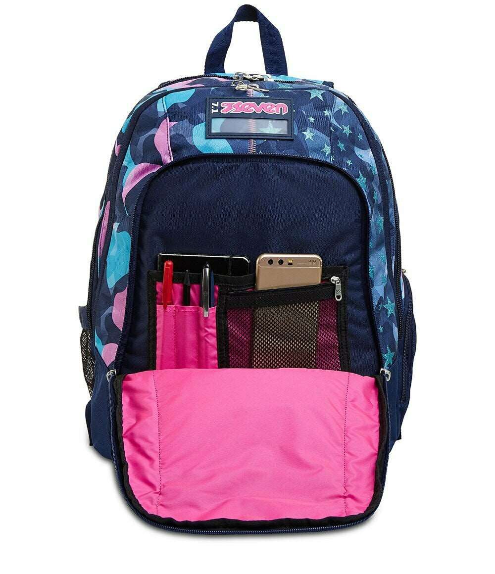 Zaino Seven Advanced CHARMING GIRL con Selfie Remote Control - Stiloso e Funzionale - Quiscuola