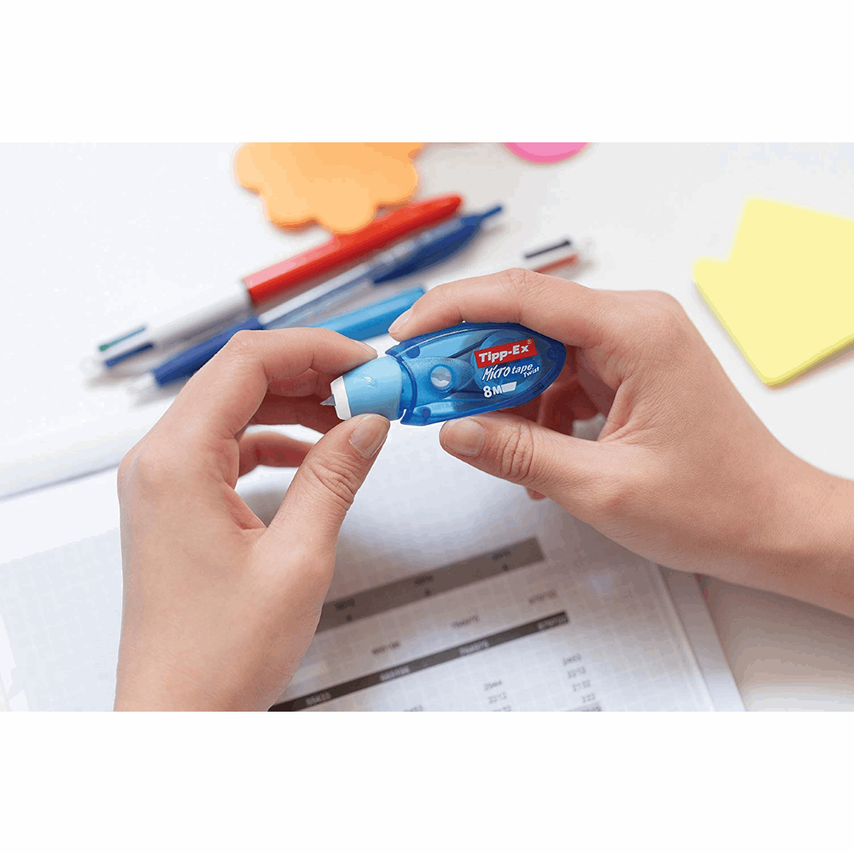 Correttore a Nastro Tipp - Ex Micro Tape Twist – 5 mm x 8 m - Quiscuola