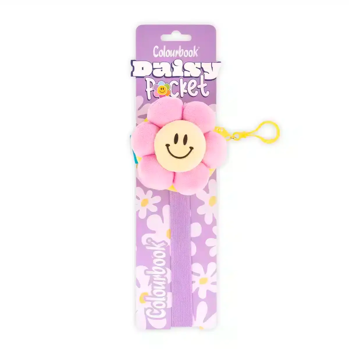 Elastico per quaderni Daisy Pocket Colourbook con tasca e margherita in rilievo - foto 2