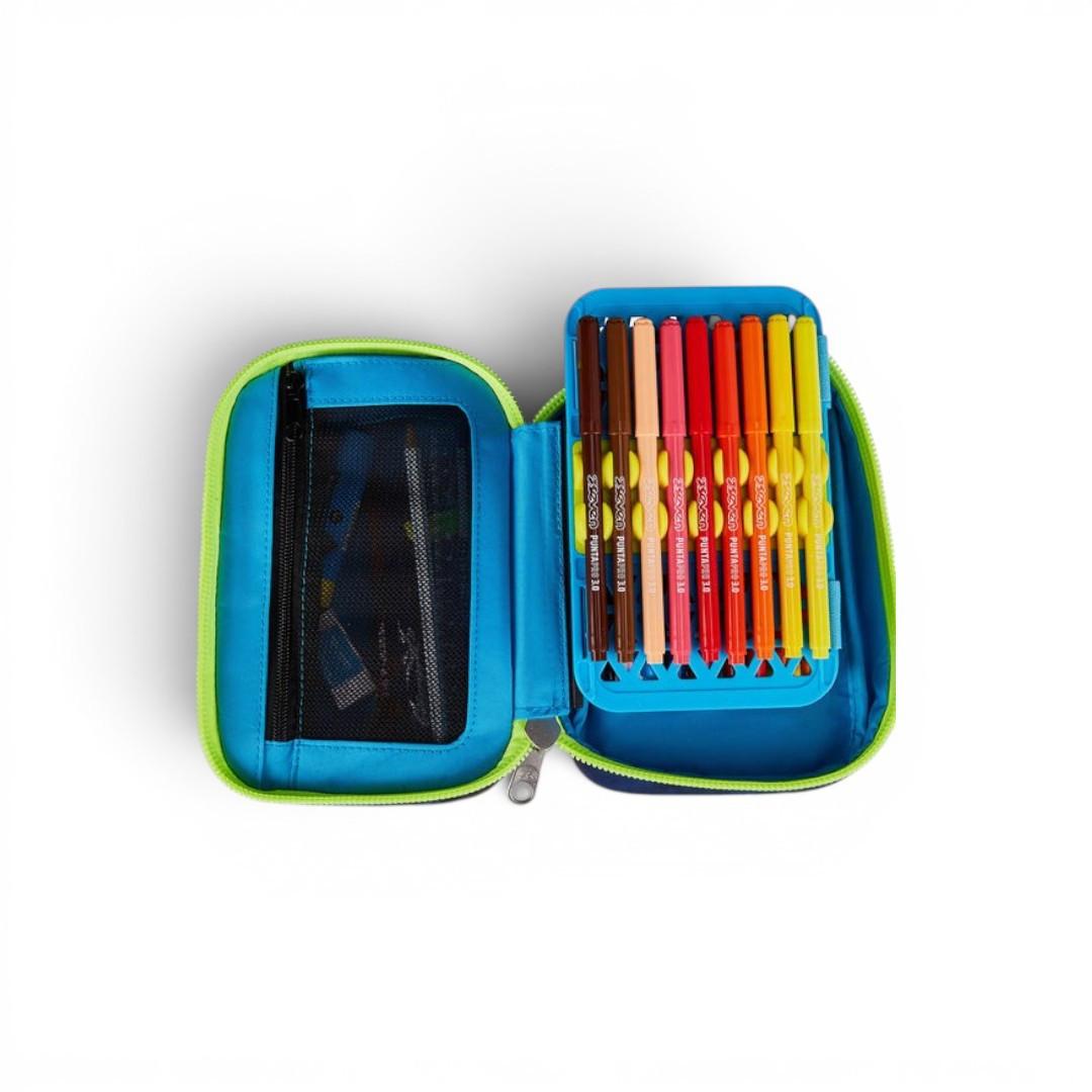 Astuccio Seven Speed Pad Plus Blu Fusion completo