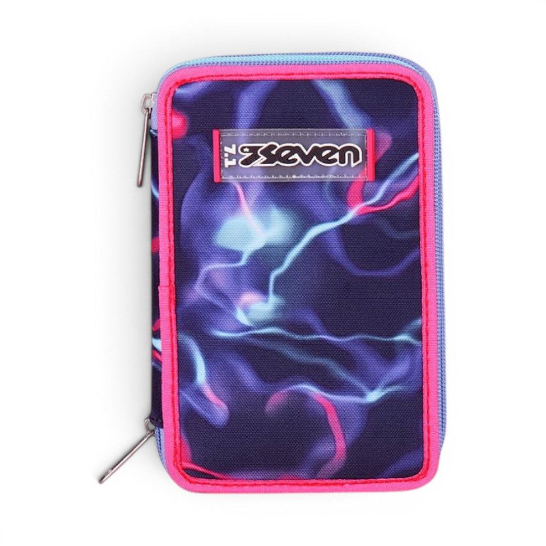Astuccio Seven 3 Zip Electricvibe Girl completo