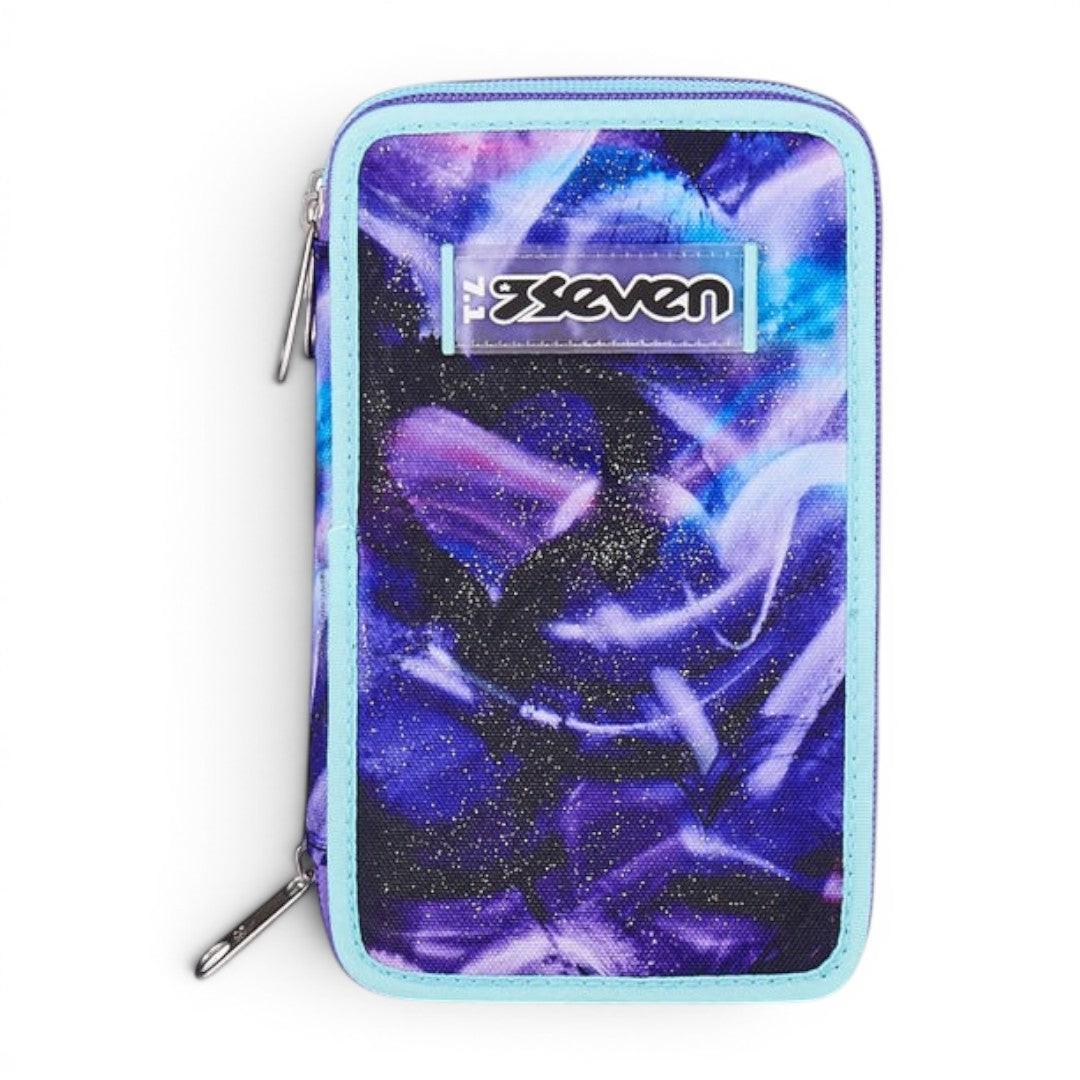 Astuccio Seven 3 Zip Lovepass completo scuola