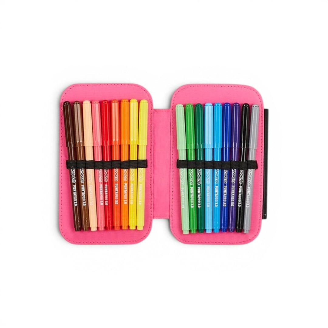 Astuccio Seven Speed Case Plumpy Line Girl compatto.
