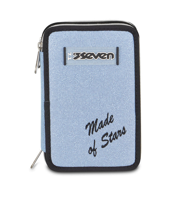 Astuccio Seven 3 Zip Made of Stars Celeste