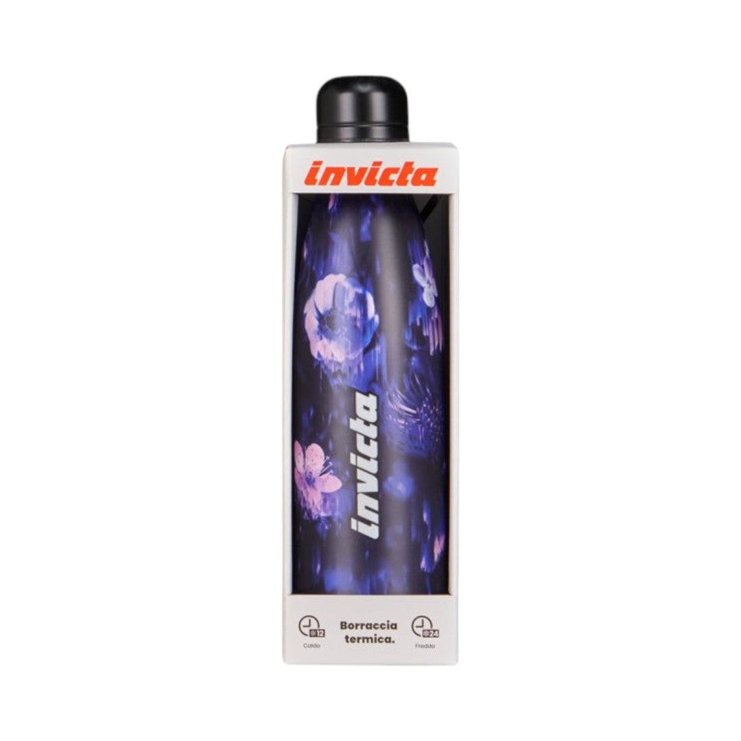 Borraccia termica Invicta Fantasy acciaio 500 ml con moschettone.