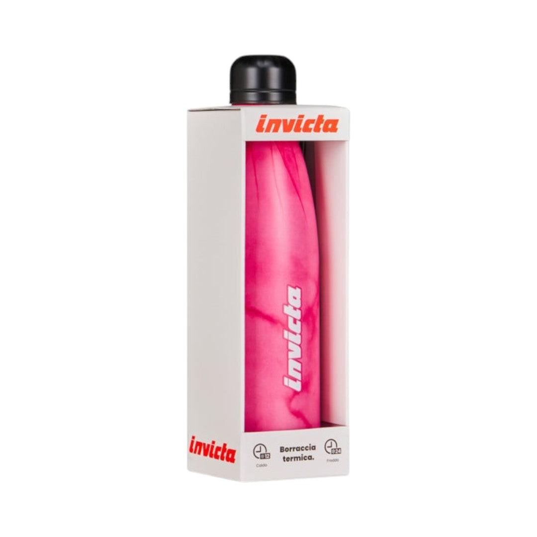 Borraccia termica Invicta Fantasy acciaio 500 ml con moschettone.