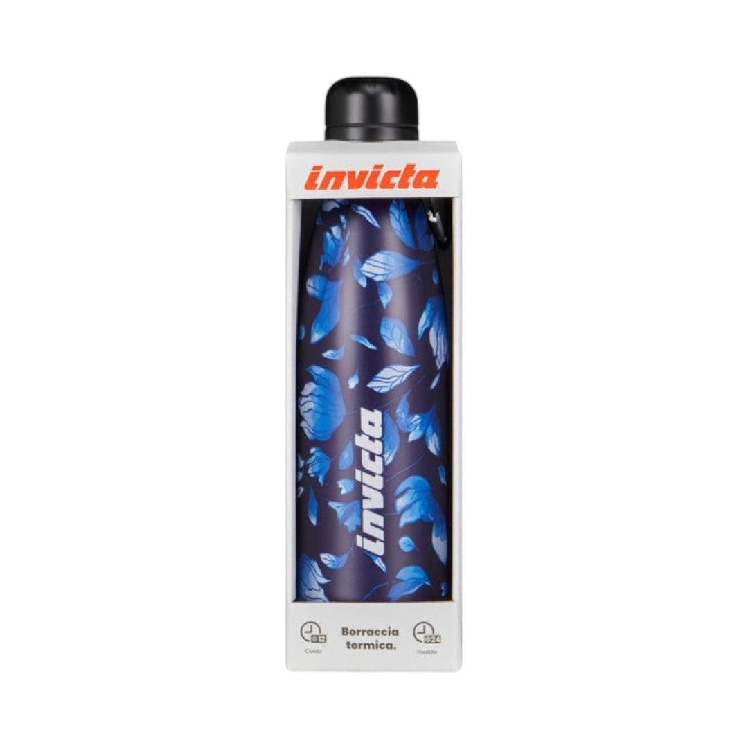 Borraccia termica Invicta Fantasy acciaio 500 ml con moschettone.