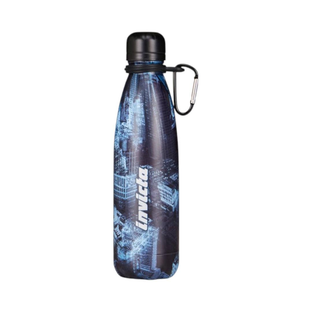 Borraccia termica Invicta Fantasy acciaio 500 ml con moschettone.