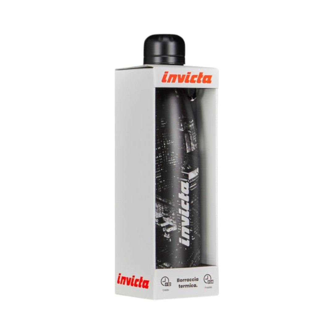 Borraccia termica Invicta Fantasy acciaio 500 ml con moschettone.