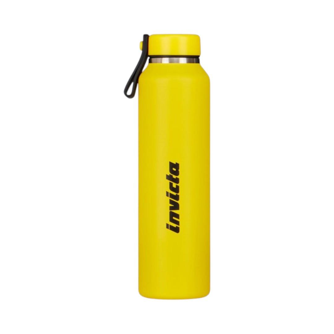 Borraccia termica Invicta Slim acciaio 480 ml con laccetto.