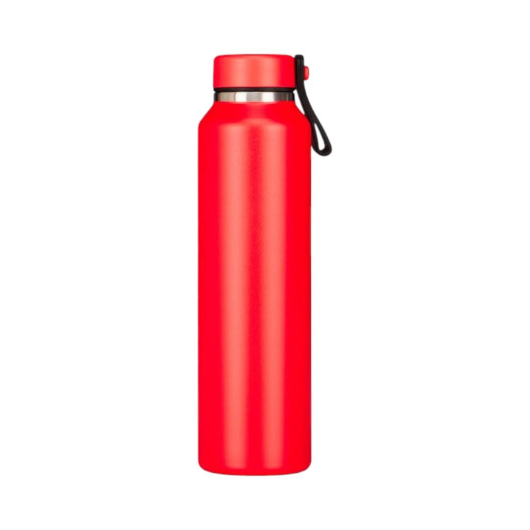 Borraccia termica Invicta Slim acciaio 480 ml con laccetto.