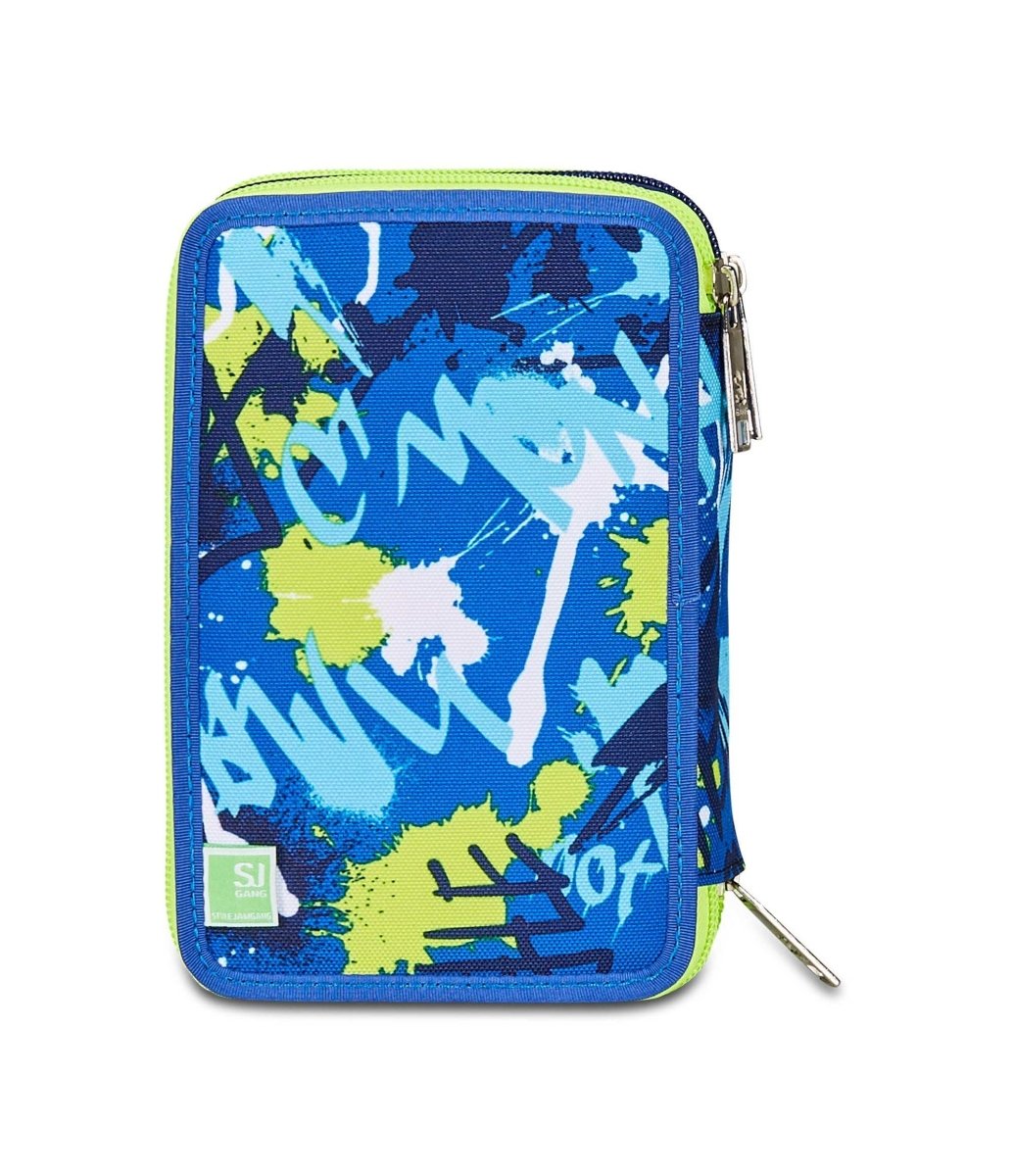 Astuccio 3 Zip - Sharkstory di Seven: Organizzazione e Stile per la Scuola - Quiscuola