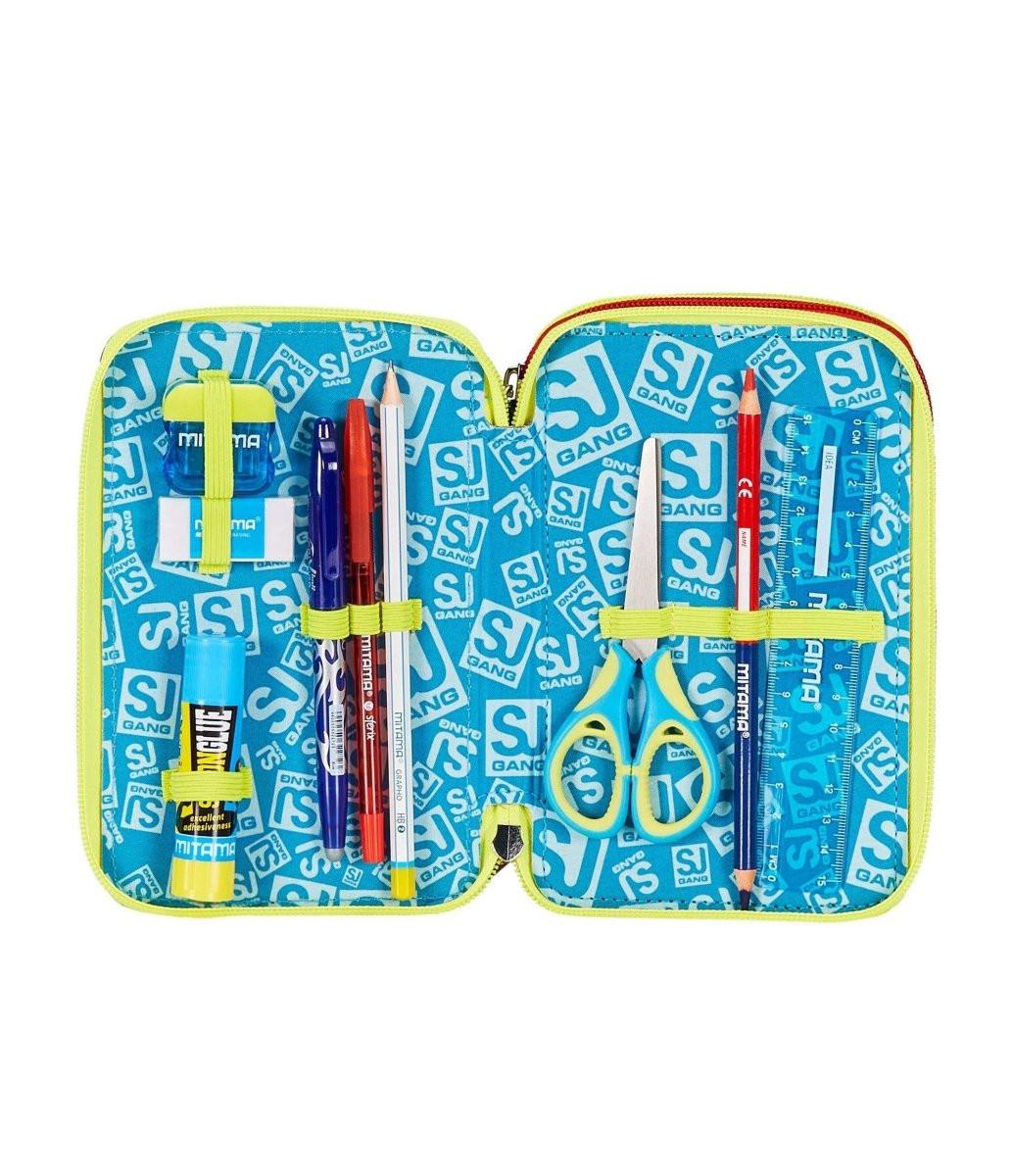 Seven Funnygoal Astuccio 3 Zip Completo 45 Pezzi.