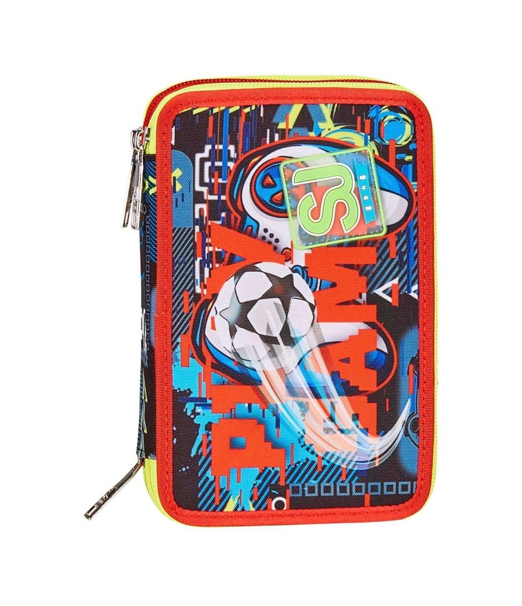 Seven Funnygoal Astuccio 3 Zip Completo 45 Pezzi.