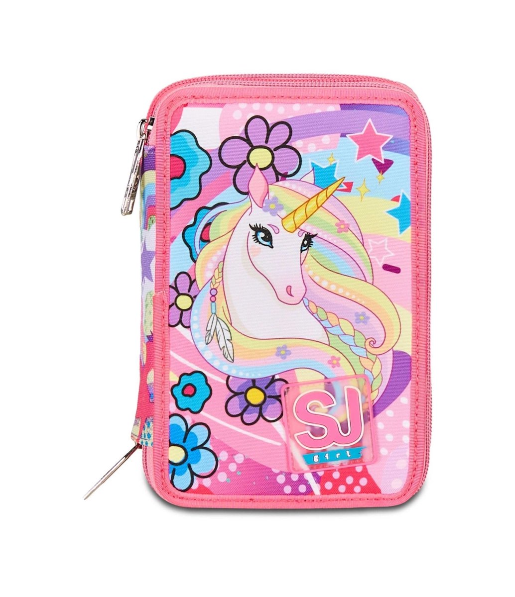 Astuccio 3 Zip - Unibraid di Seven: Organizzazione Completa per la Scuola - Quiscuola