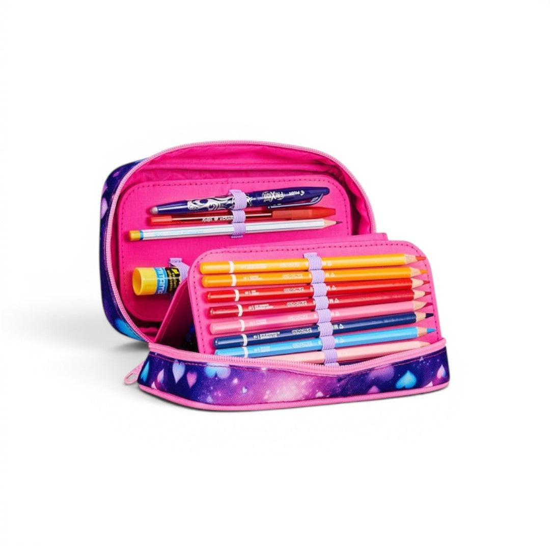 Astuccio Seven Speed Case Pixie Unicorn scuola compatto.