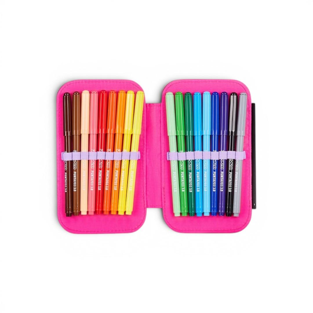 Astuccio Seven Speed Case Pixie Unicorn scuola compatto.