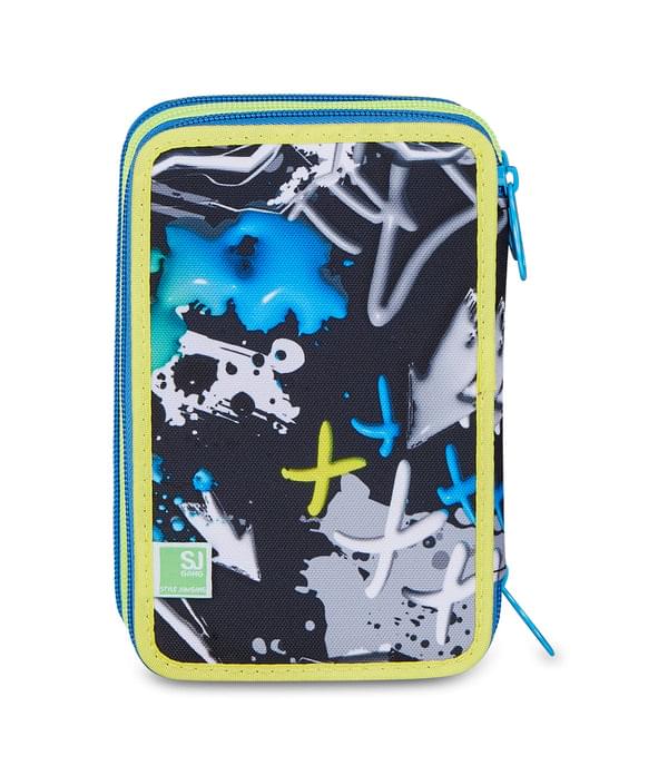 Astuccio 3 Zip SJ Gang Glace Panther Boy