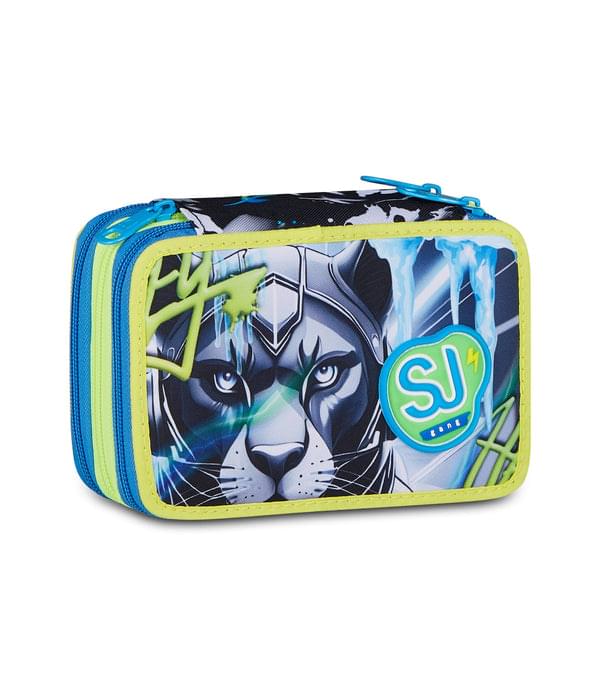 Astuccio 3 Zip SJ Gang Glace Panther Boy